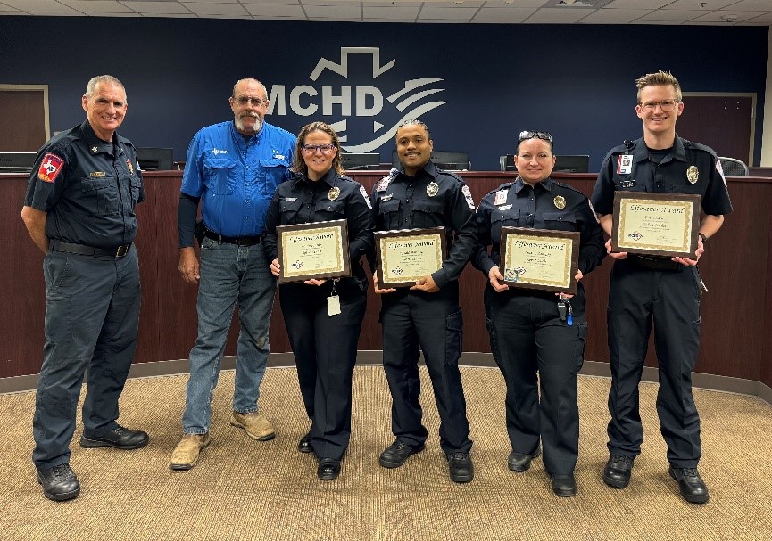 CREWS & BYSTANDER AWARDED IN CARDIAC ARREST SAVE